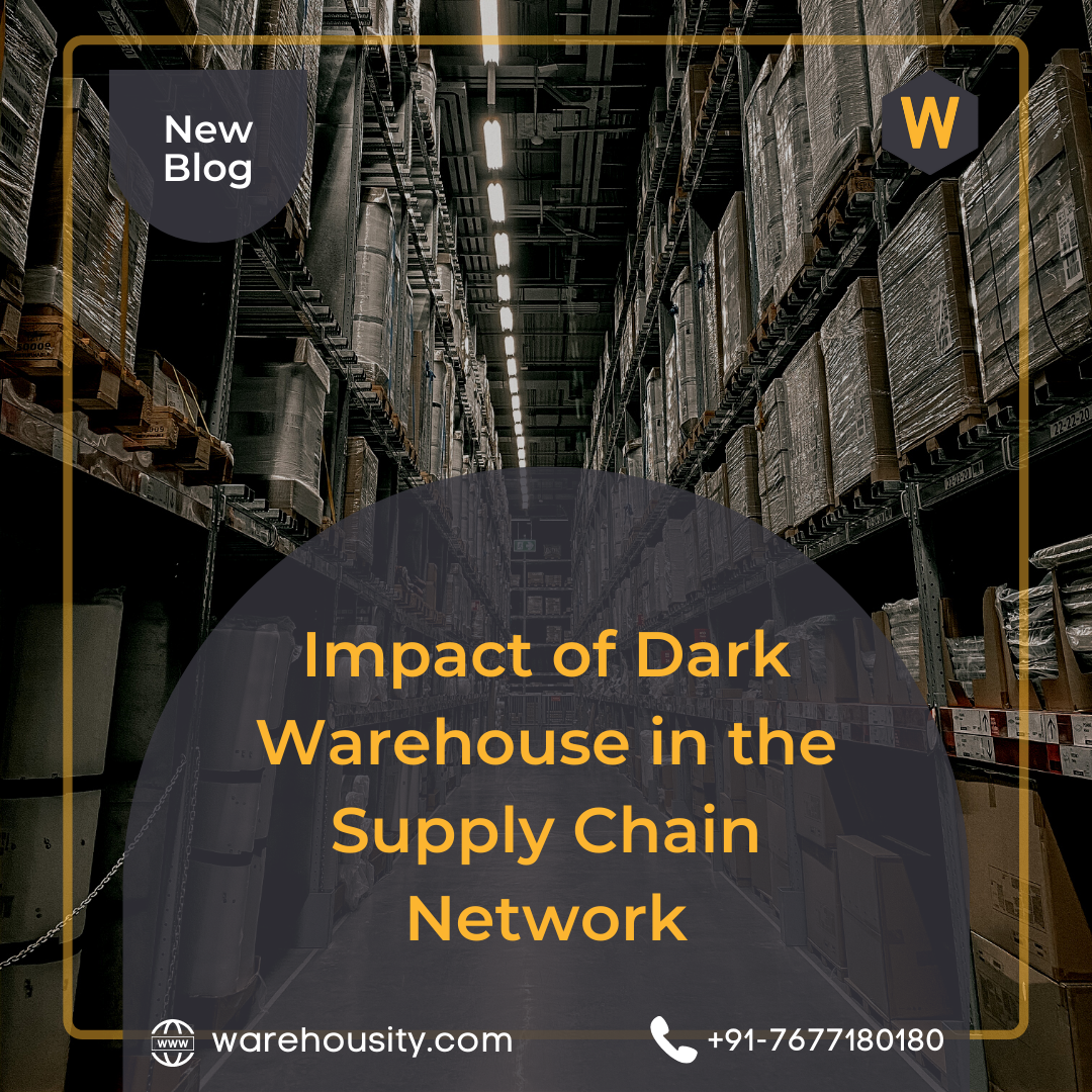 Impact of Dark Warehouse in the Supply Chain Network Warehousity